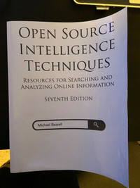 Open Source Intelligence Techniques by Michael Bazzell 7th Ed