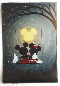 Disney Mickey & Minnie   Canvas Poster