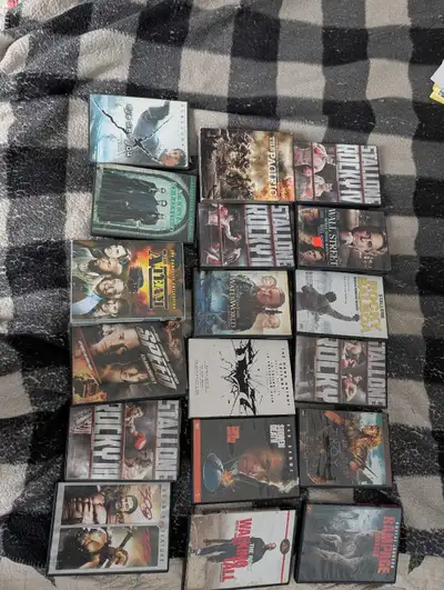 dvd lot and DVD player, View more