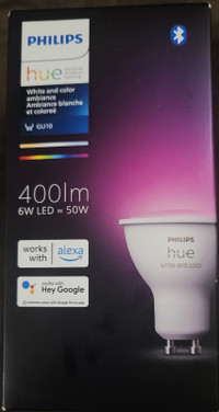 Philips Hue White and Color ambience GU10 400lumen
