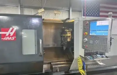 2013 HAAS ST-30SS - Live Tooling Specifications: SWING OVER BED 31.75" MAX CUTTING DIAMETER 16" MAX...