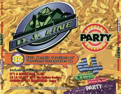 CD DOUBLE-DJ LINE-SPECIAL PARTY EDITION-1994-RARE, View more