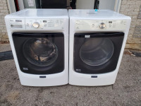 X-LARGE WASHER  ELECTRIC DRYER    SET STACKABLE