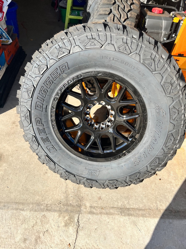 5 Brandnew 35x12.5x17 deep digers 17x9 Magnus off-road rims   in Tires & Rims in Hamilton - Image 4