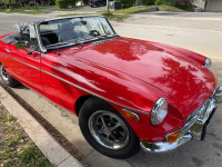 1972 MGB for rent