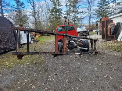 Please read the ad 1973 to 80 short box 4wd chassis bare .will fit 81 to 87 with minor mods.2700$.al...