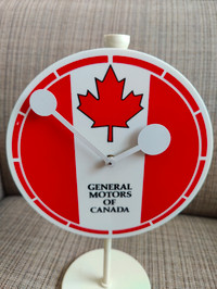 Antique 1970s General Motors of Canada Clock