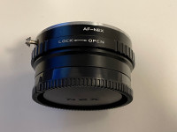 Sony e-mount adapters for AF-NEX