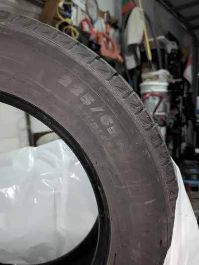 Selling a set of Michelin x ice winter tires. The sizes 225 65 17. Only use the season and a half. V...
