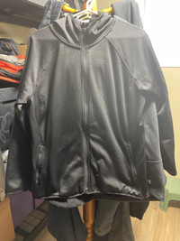 Jacket men’s with hoodie XL black