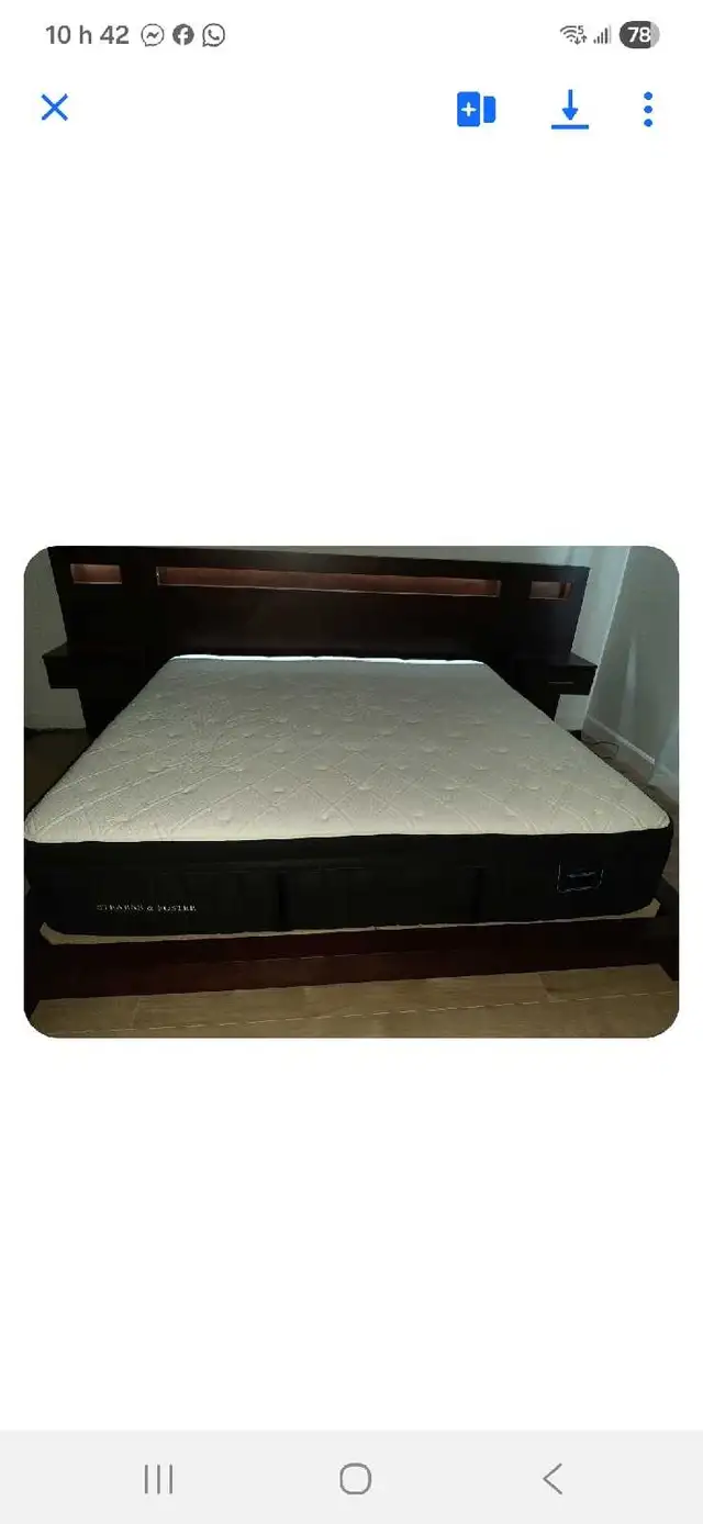 lit king g in Beds & Mattresses in Sherbrooke - Image 3