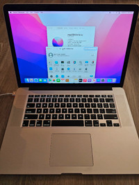 Apple Macbook pro 2015 A1398