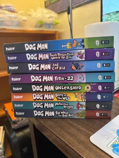 hardcover Dog Man books (8), View more