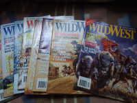 Wild West Magazines for sale from 1997-1998.