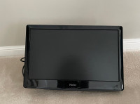Haier TV with mounting wall bracket