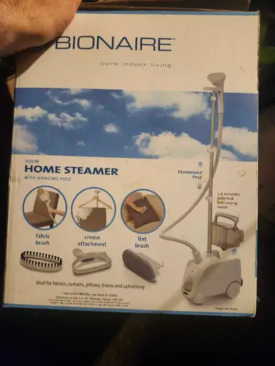 Bionaire 1500w home steamer with stand, View more