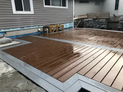 Accurate Decks exterior still taking bookings for those summer and fall , get your projects schedule...