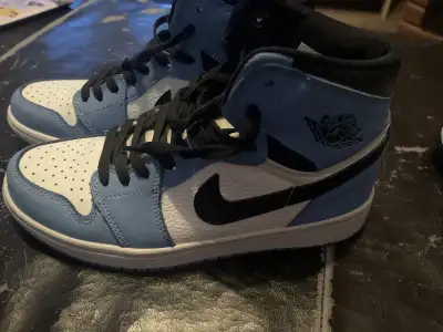 Nike Air Jordan Retro 1 High Top university blue men's 8, View more