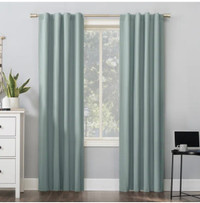 Brand new Mint blackout curtains wayfair