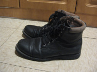 STORM MOUNTAIN Black Boots Leather Mens Size US 12