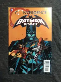 CONVERGENCE BATMAN AND ROBIN #1 JUNE 2015 DC COMICS VF/NM.MARZ