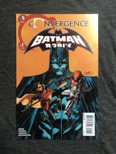 CONVERGENCE BATMAN AND ROBIN #1 JUNE 2015 DC COMICS VF/NM.MARZ, View more