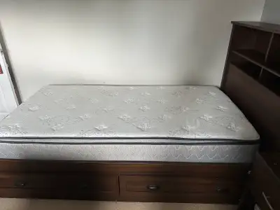 Sincle bed frame from Wayfair, View more