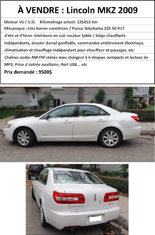 Auto à vendre Autos et camions Ville de Montréal Kijiji