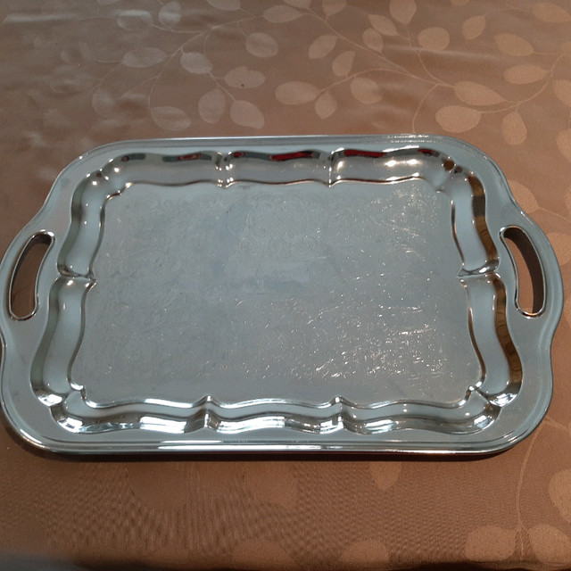 Silver Plate Tray in Arts & Collectibles in Truro