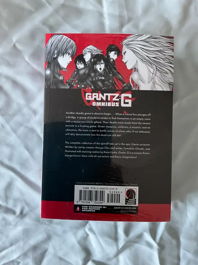 Gantz G Omnibus in Comics & Graphic Novels in City of Toronto - Image 3