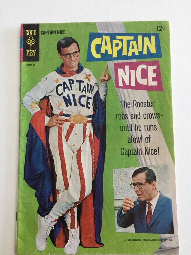 Captain Nice #1-(1967 in Comics & Graphic Novels in Sudbury