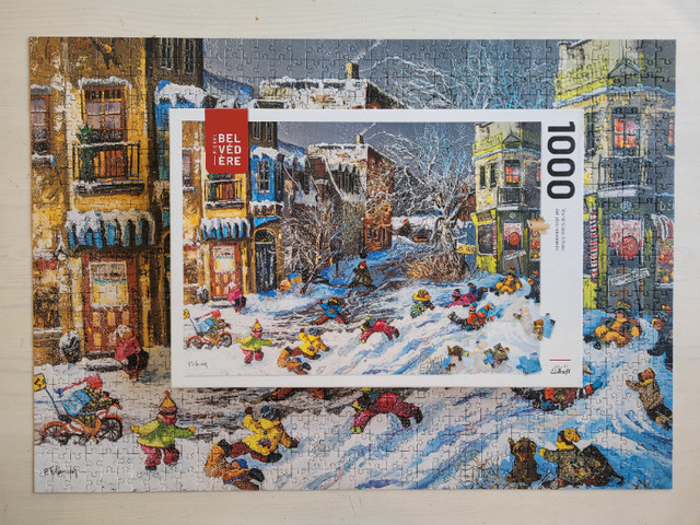 Casse-tête 1000 mcx. Belvédère - P. Paquin - La première tempête dans Jouets et jeux  à Ville de Montréal