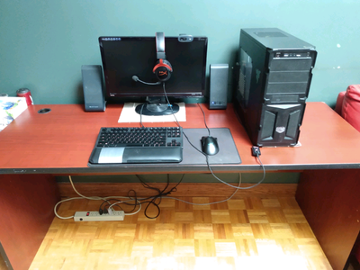Office/home computer desk, View more