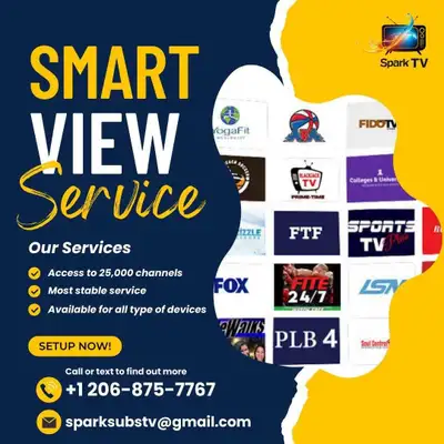 Smart TV subscription - 4K quality , View more