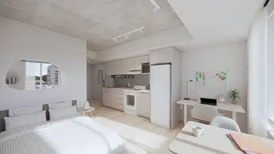 Summer sublet (Brand new Private Studio) by Place des Arts, View more