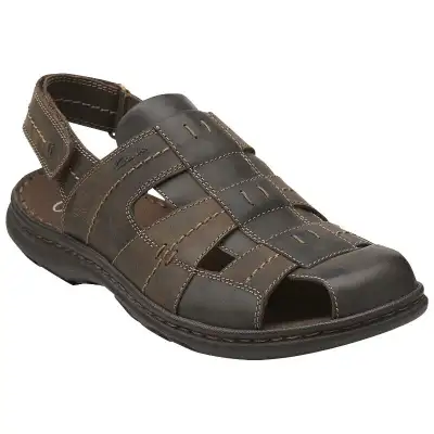 Clarks Men’s Brigham Cove Sandal Size 13, New in box. TC007 Medium width Leather upper Synthetic fab...