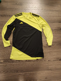 Adidas soccer mens goalie jersey with elbow padding size Medium