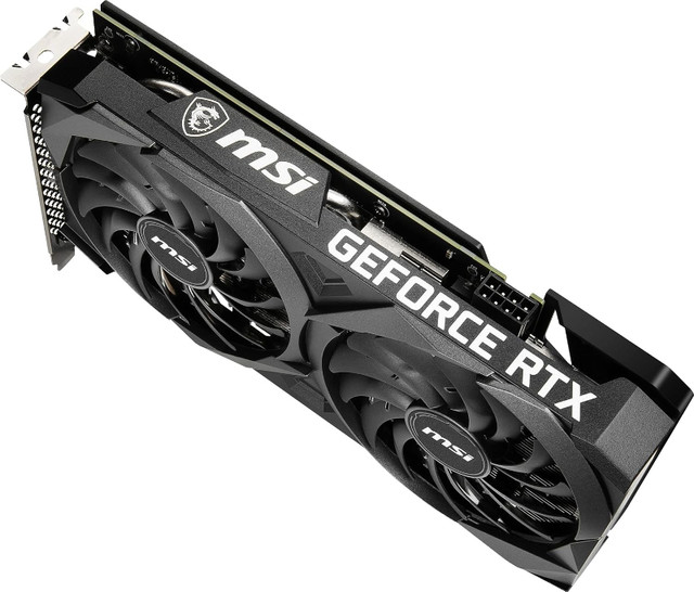 MSI GeForce RTX 3060 Ti Ventus 2X 8G OCV1 LHR GDDR6 1695 MHz in System Components in St. Catharines