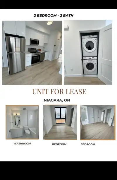 BRAND NEW CONDO TOWNHOUSE FOR RENT IN NIAGARA FALLS