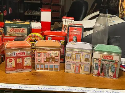 Coca-Cola Tins Bottling Co. Bristol Ware , Felix's Filling Stop, Jacob's Pharmacy & Pharmacy . Hello...