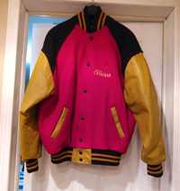 Molson Canadian wool letterman jacket  mens XL 