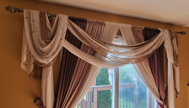 Home Patio Door Curtain Design Panel in Window Treatments in Windsor Region - Image 2