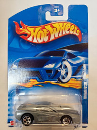 1:64 Diecast Hot Wheels Ferrari Testarossa F512M Grey No. 162