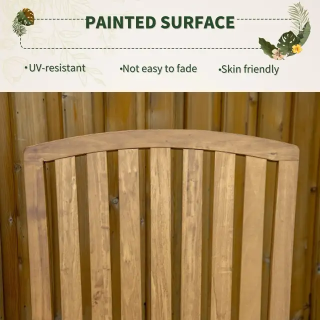 Wooden Rocking Chair, Traditional Porch Rocker, Fade-Resistant in Patio & Garden Furniture in Markham / York Region - Image 6