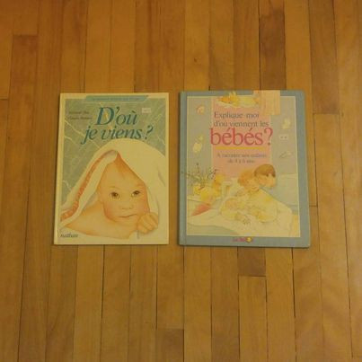 2 livres:$1.50 chacun. D'OÙ JE VIENS? - EXPLIQUE-MOI D'OÙ ... in Children & Young Adult in Gatineau