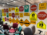 Retired Road Signs Purchased From Various Townships