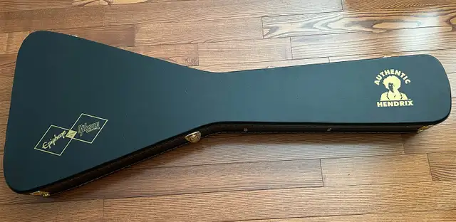 EPIPHONE LIMITED EDITION "JIMI HENDRIX" LOVE DROPS FLYING V in Guitars in Markham / York Region - Image 8