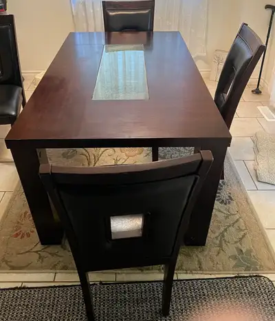 Table & 4 Chairs, View more