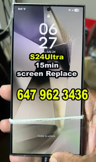 iPhone/SamSung Google Phone Repair Screen Replace in 15 min, View more