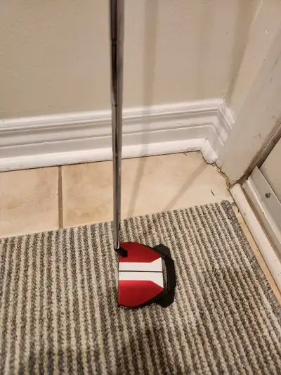 Taylormade putter in excellent condition. Headcover included. Left.